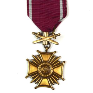 Polish Order of Merit with Crossed Swords (Post-1992 Type), Bronze Class