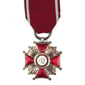 Polish People's Republic Order of Merit (c. 1952-1992 Type), Silver Class
