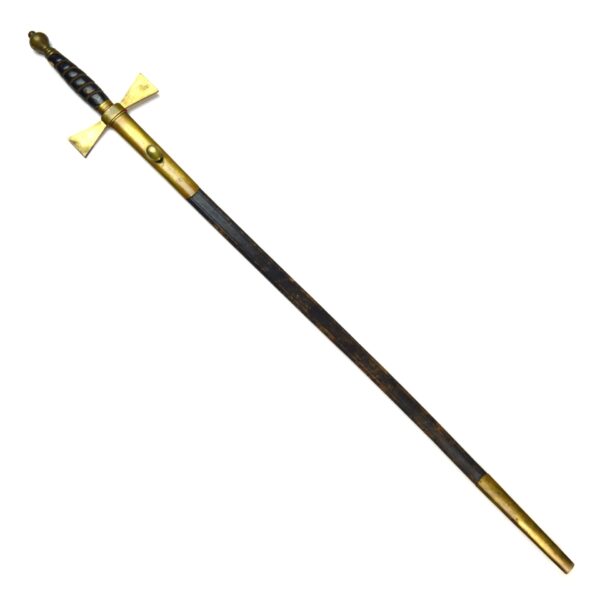 Antique Early 20th Century Masonic Sword in Scabbard - Image 3