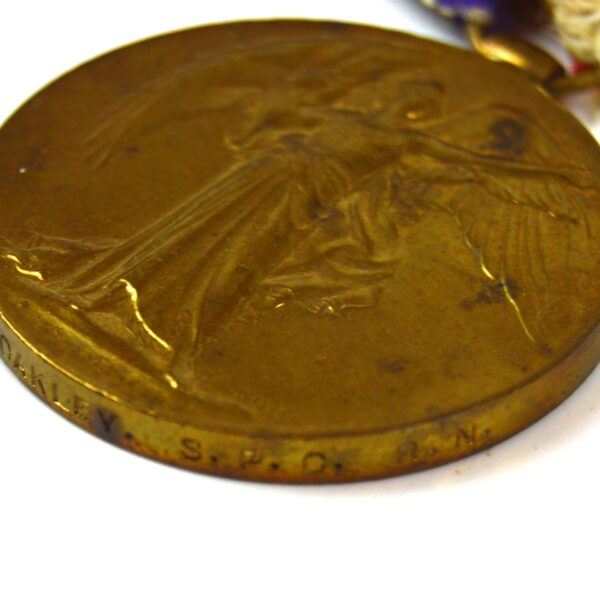 Victory Medal, Petty Officer Stoker Oakley, Royal Navy - Image 4