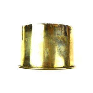 Imperial German 15cm sFH 13 Howitzer Brass Shell Case, Dated 1917