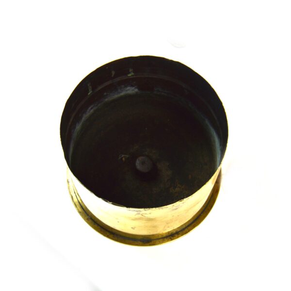 Imperial German 15cm sFH 13 Howitzer Brass Shell Case, Dated 1917 - Image 2