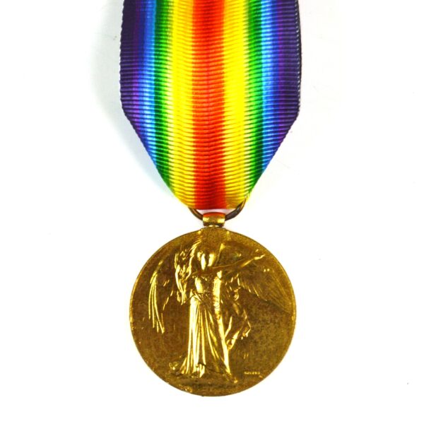 Victory Medal, Private John James Smith, Lincolnshire Regiment