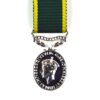 Territorial Efficiency Medal (GRVI) Miniature Medal