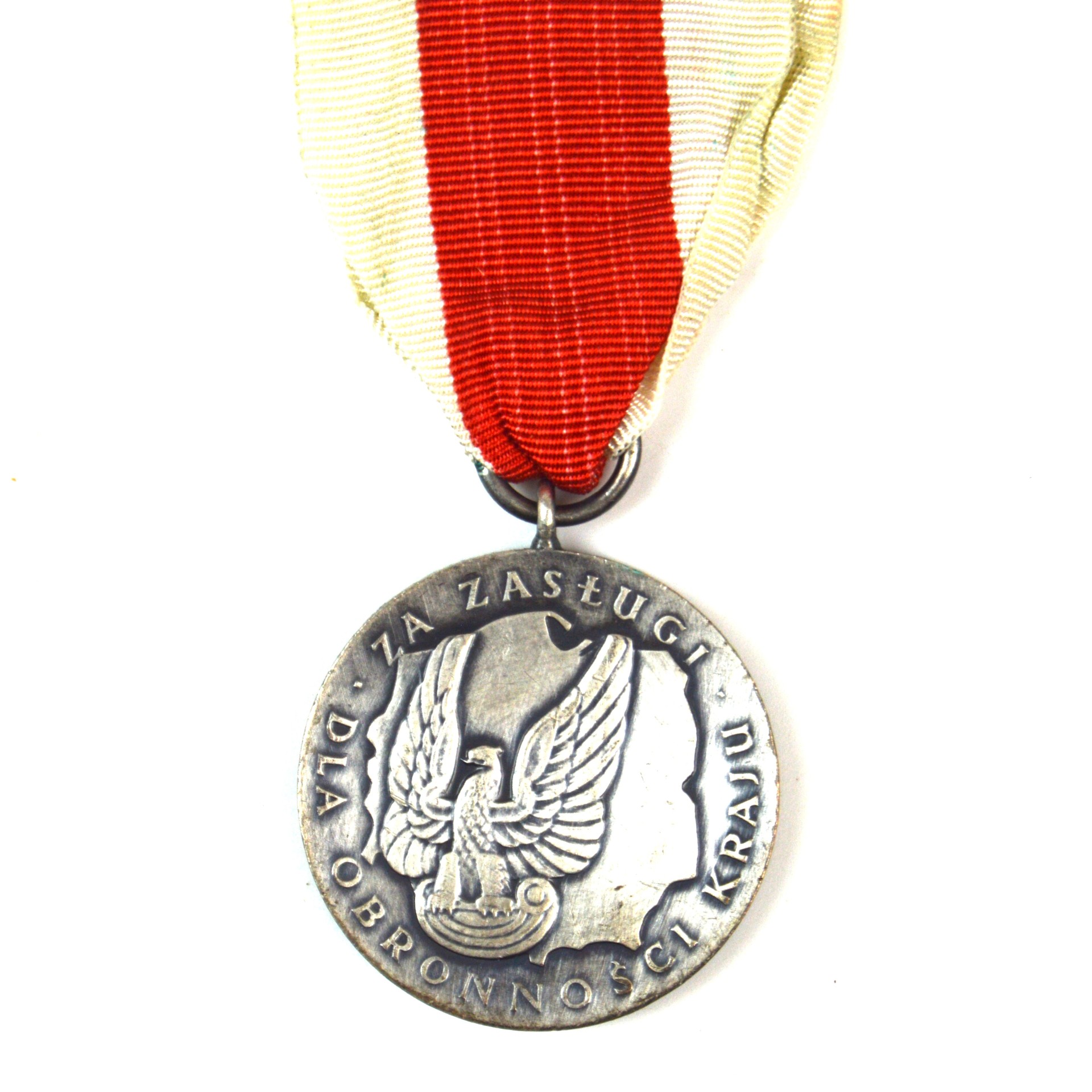 Polish People's Republic Medal of Merit for National Defence (Pre-1992 Type), Silver Class