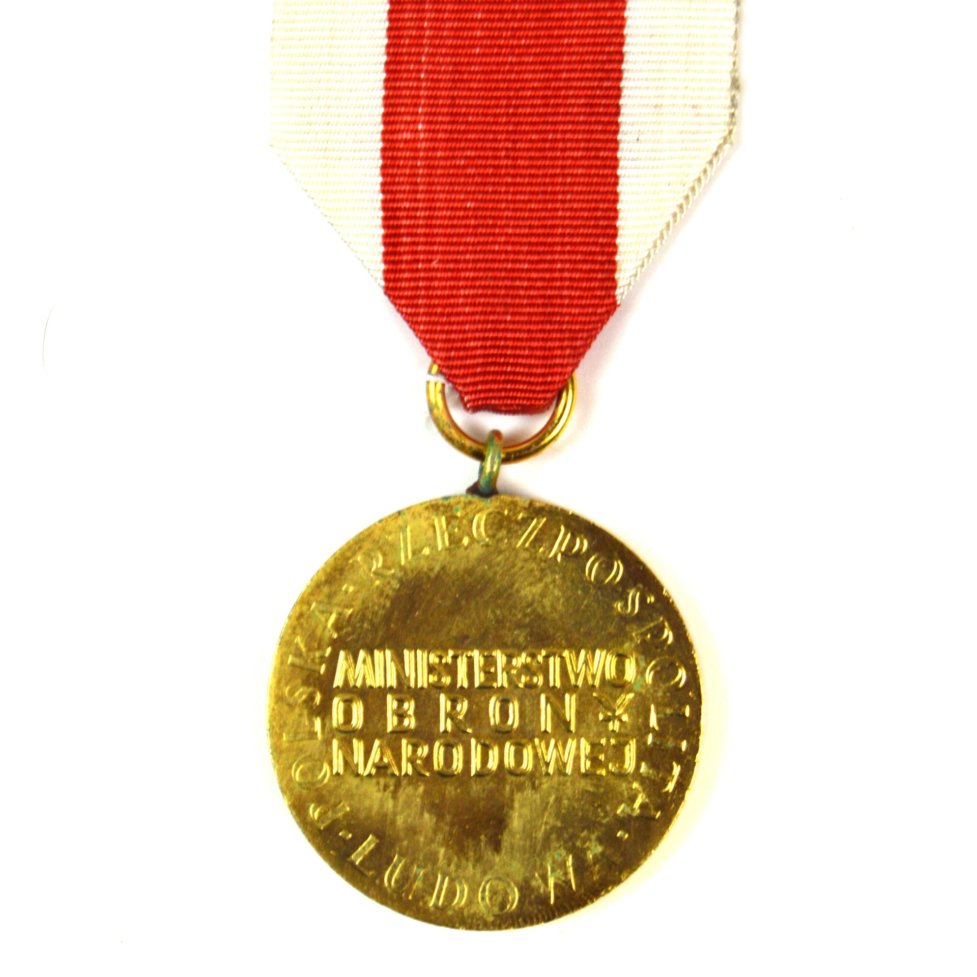 Polish People's Republic Medal of Merit for National Defence (Pre-1992 Type), Gold Class - Image 2