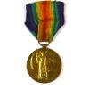 Victory Medal, Private Albert Edwin Breeze, Northumberland Fusiliers
