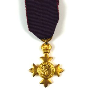 Order of the British Empire (OBE) (1st Type, 1917-1937 Pattern) Miniature Medal, Civil