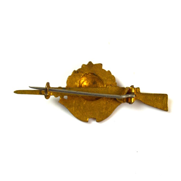 WW1-Era Royal Marine Light Infantry Rifle Sweetheart Brooch - Image 2