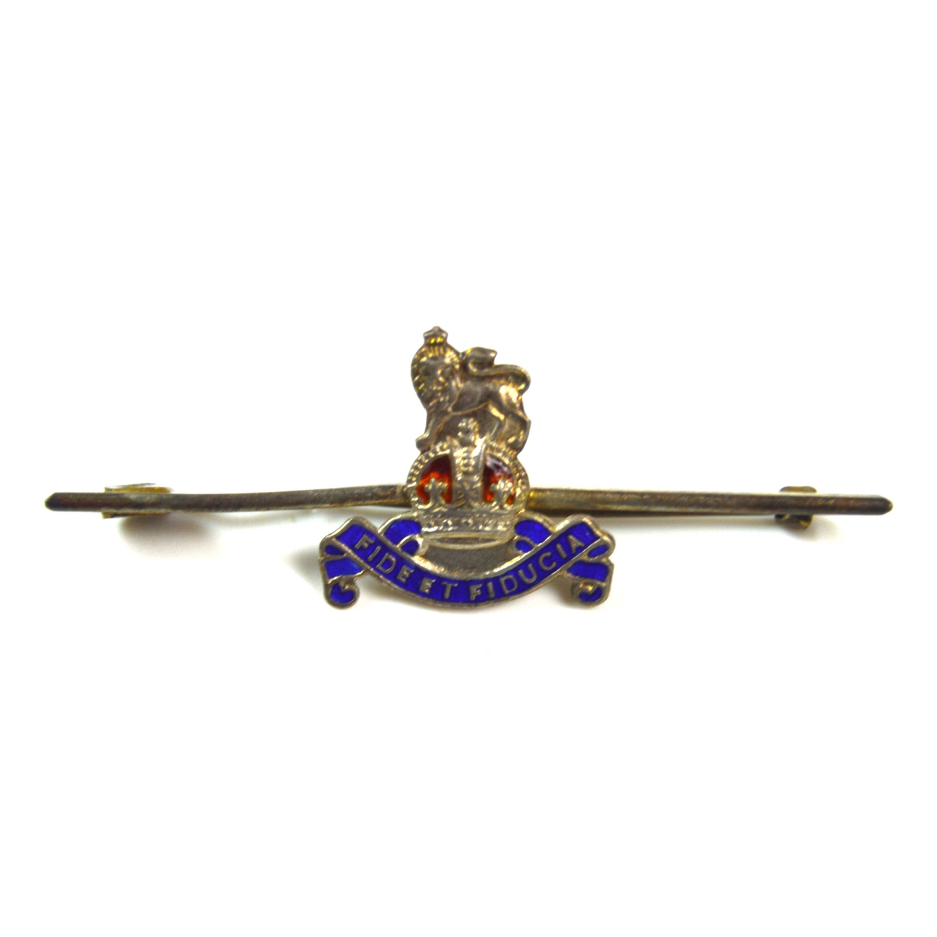 Royal Army Pay Corps (1923-1952 Pattern) Sterling Silver Sweetheart Brooch