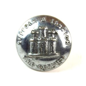 Suffolk & Ipswich Fire Service Chrome Button (24mm)