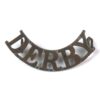 Sherwood Foresters (Derbyshire Regiment) (DERBY, 1881-1902 Pattern) Brass Shoulder Title
