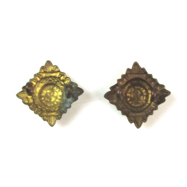 Officer's Gilt and Enamel Rank Star (Pip), 26mm, Pair - Image 2
