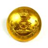 South Africa Artillery Officer's Button, King's Crown, 25mm