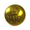 Umvoti Mounted Rifles (UMR) (Pre-1952 Pattern) Button, King's Crown, 25mm
