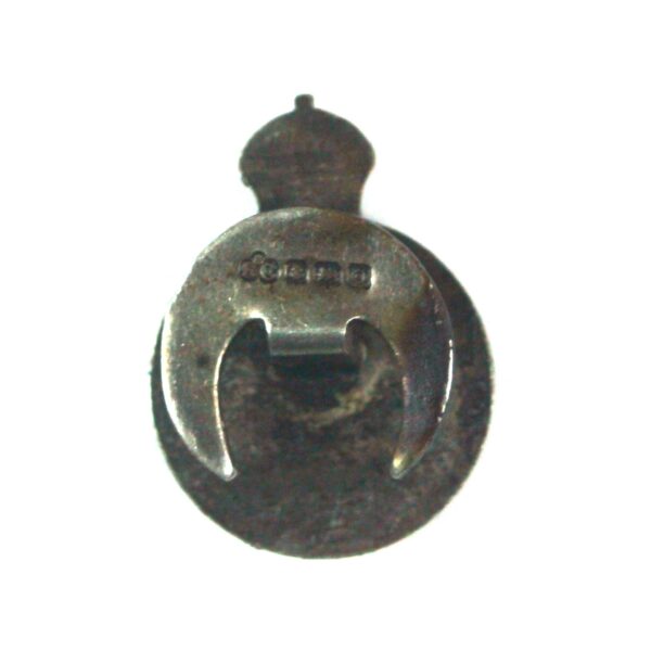 Royal Army Reserve Hallmark Silver Buttonhole Lapel Badge, Dated 1938 - Image 2