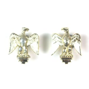 Essex Regiment (1954-1959 Pattern) Anodised Collar Badges, Pair