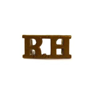 Black Watch (Royal Highlanders) (RH, Pre-1921 Pattern) Large Pattern Shoulder Title