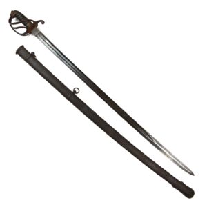 1845 Pattern Royal Artillery Officer's Sword with Scabbard