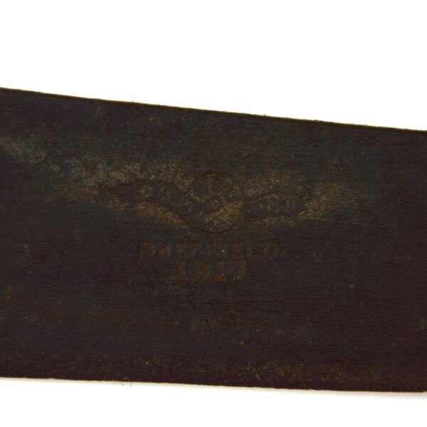 British WWI Machete by Samuel Kitchin, Sheffield, Dated 1917 - Image 6