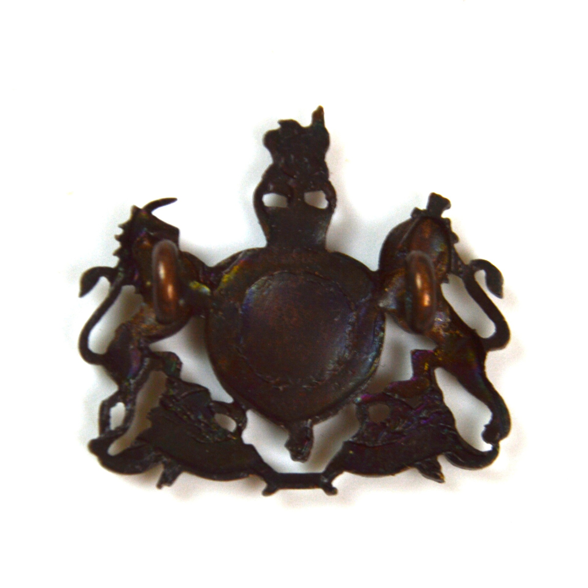 General Service Corps Officer's Service Dress Collar Badge, Queen's Crown - Image 2