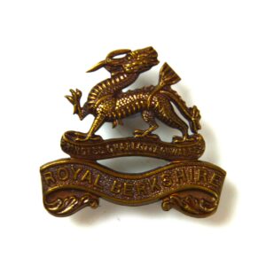 Royal Berkshire Regiment (1902-1934 Pattern) Officer's Service Dress Collar Badge