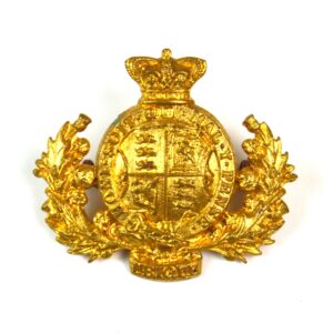 Royal Engineers (Queen Victoria Crown, Pre-1901 Pattern) Waist Belt Clasp Badge, Restrike