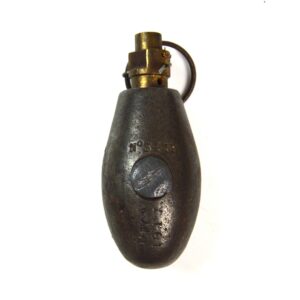 Inert British No. 34 Mk. 3 Egg Hand Grenade, Dated 1917, Marked DF Co.