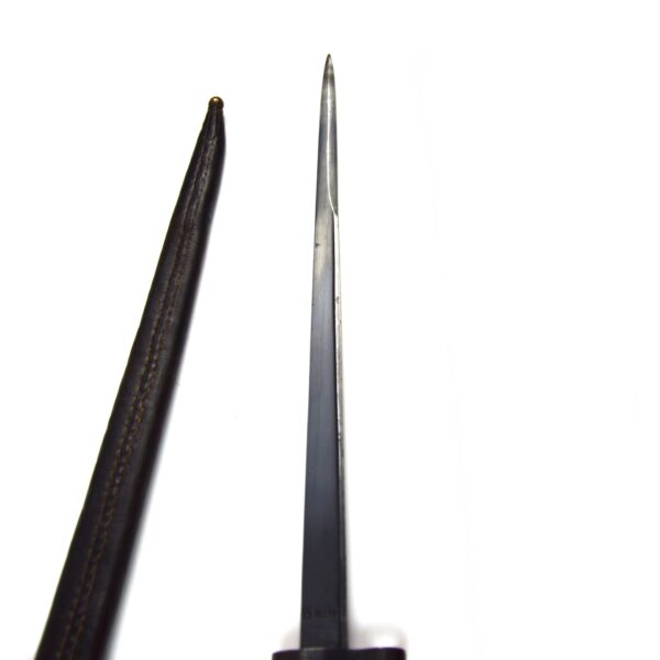 Dutch M1895 Mannlicher Infantry Bayonet in Scabbard - Image 7