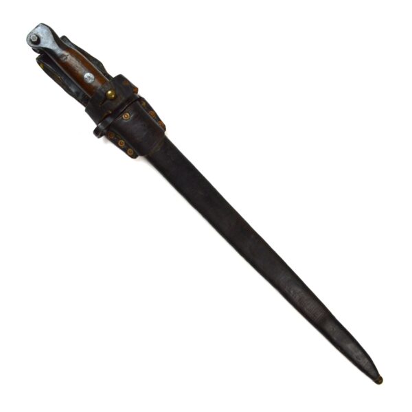 Dutch M1895 Mannlicher Infantry Bayonet in Scabbard - Image 3