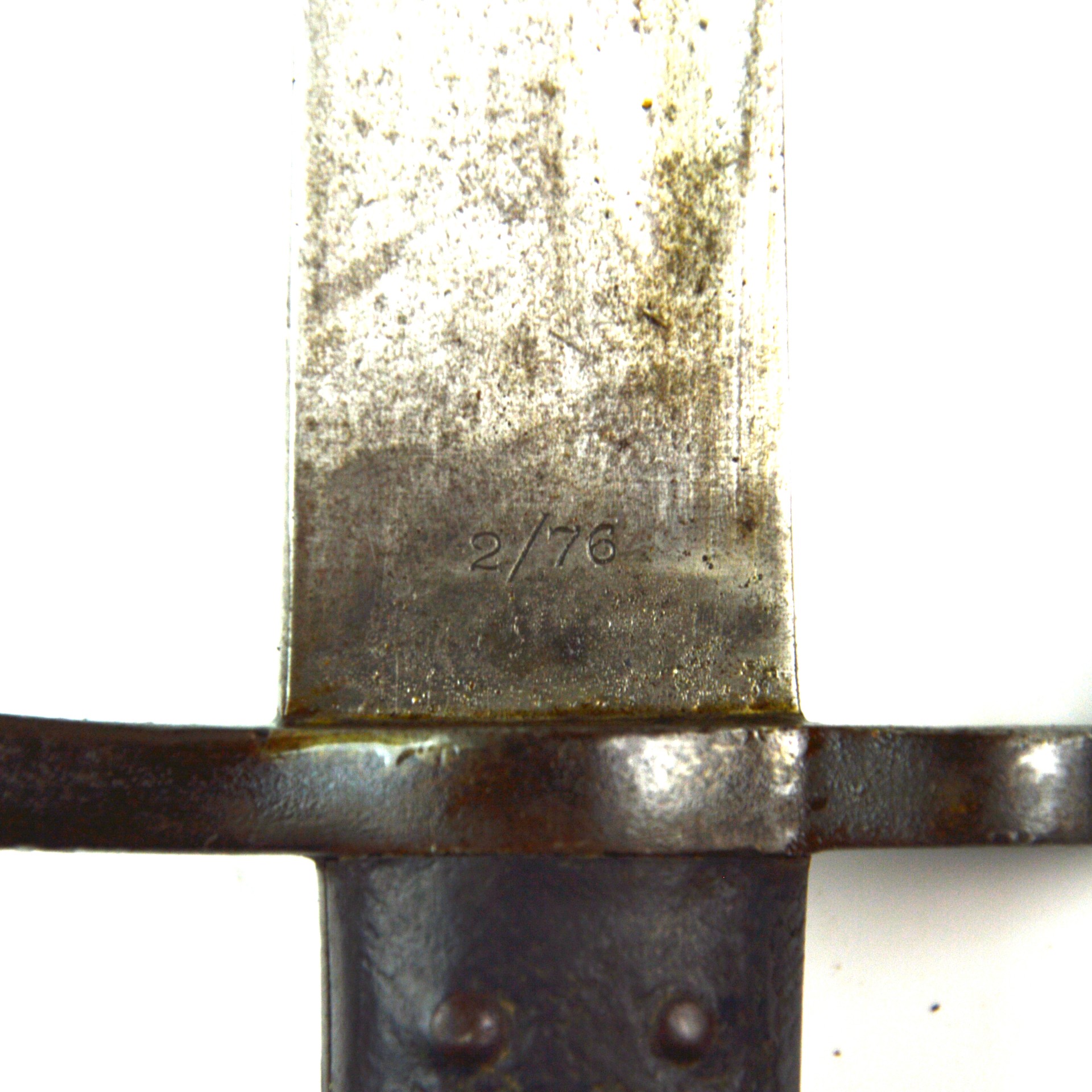 British Pattern 1860 Bushed Martini-Henry Bayonet in Scabbard, Dated 1876, Manufactured Weyersberg - Image 8