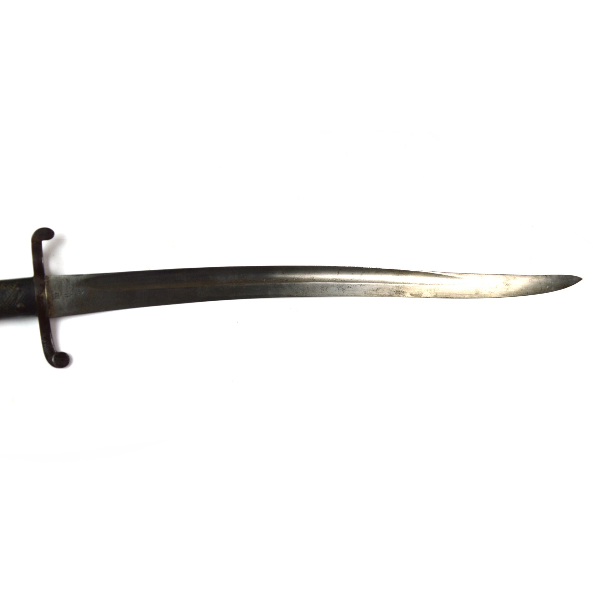 British Pattern 1860 Bushed Martini-Henry Bayonet in Scabbard, Dated 1876, Manufactured Weyersberg - Image 7