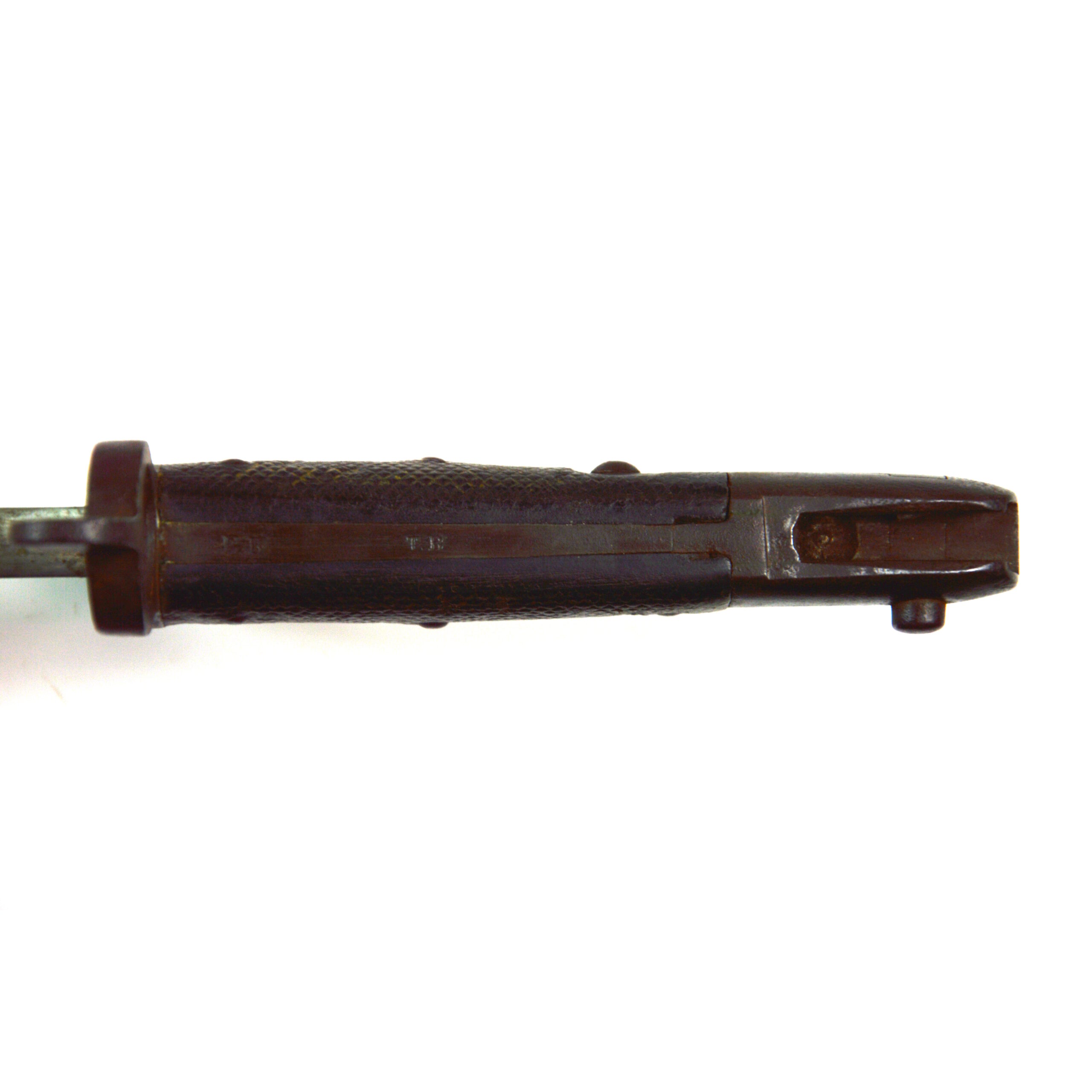 British Pattern 1860 Bushed Martini-Henry Bayonet in Scabbard, Dated 1876, Manufactured Weyersberg - Image 4