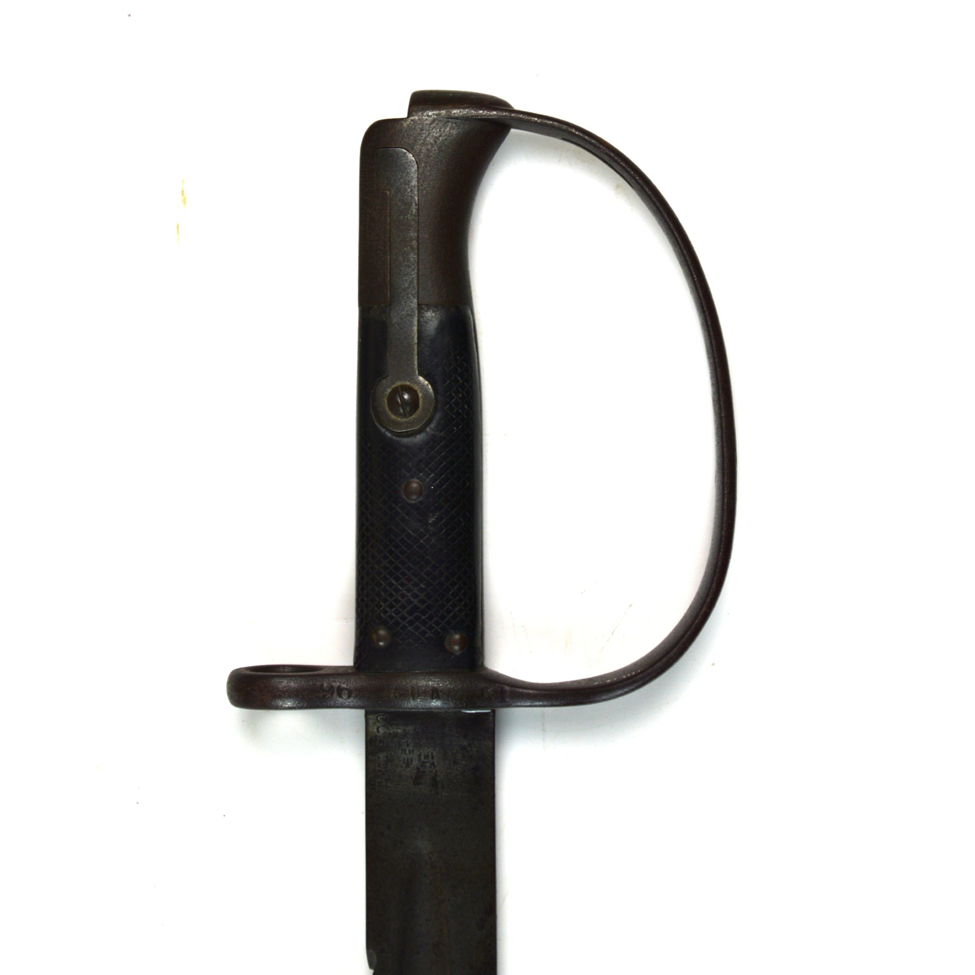 British 1879 Pattern Martini-Henry Artillery Carbine Sawback Bayonet, Made by Winchester, Unit Marked Royal Field Artillery - Image 3