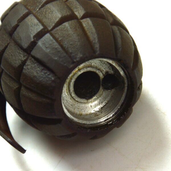 Inert British No. 5 Mk. 1 Mills Bomb, Dated 1916 - Image 6
