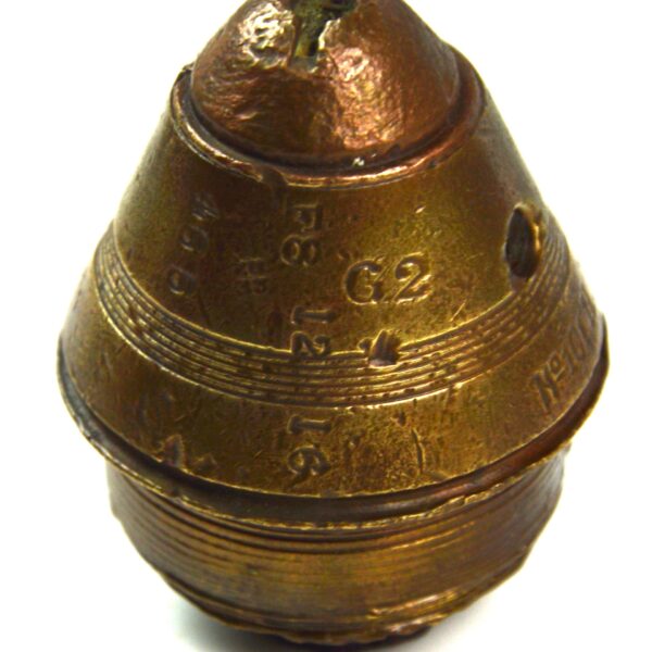 Inert British No. 101 Mk. 2 Artillery Fuse, Dated 1916 - Image 4