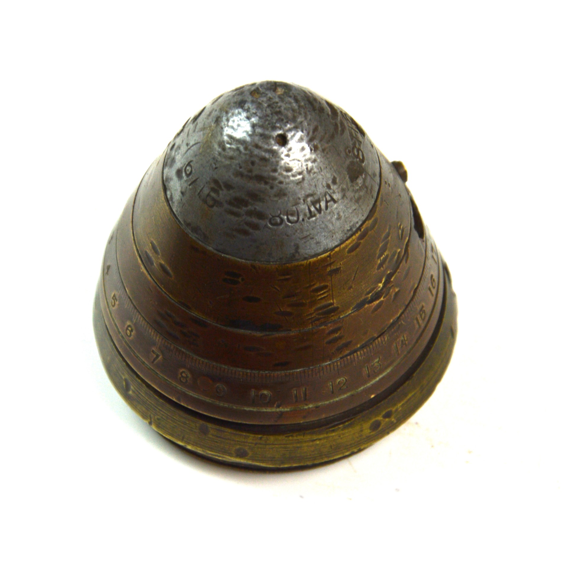 Inert British No. 80 Mk. 4A Artillery Fuse, Dated June 1916, Manufactured by Vickers, Sons and Maxim - Image 2