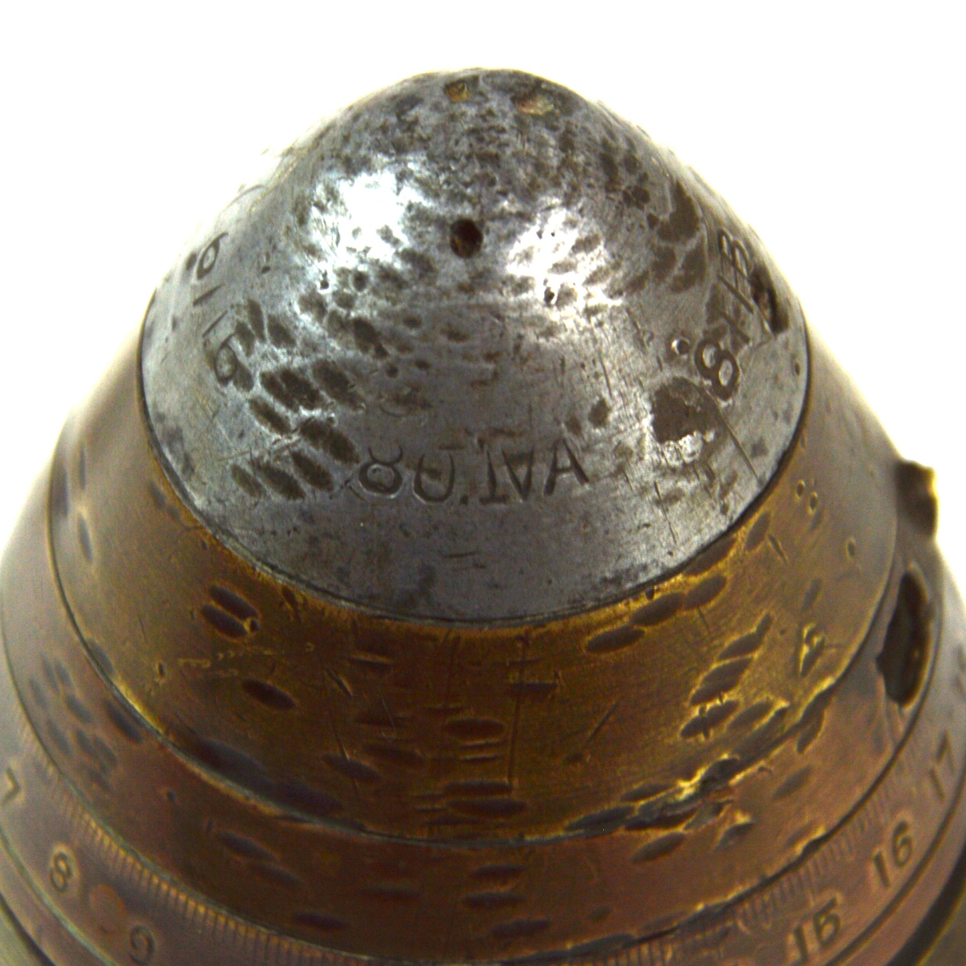 Inert British No. 80 Mk. 4A Artillery Fuse, Dated June 1916, Manufactured by Vickers, Sons and Maxim - Image 5