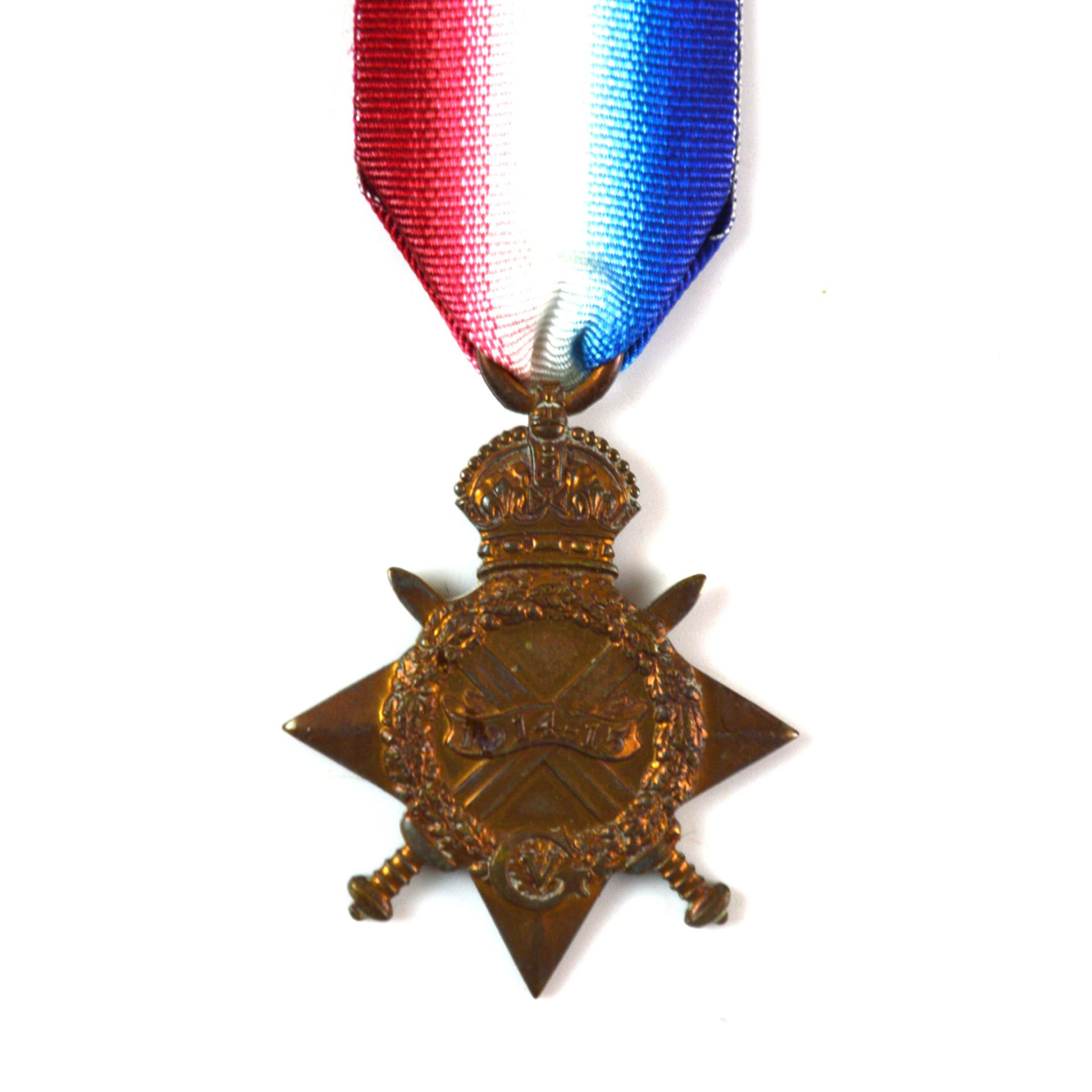 1914-15 Star, Private (Later Temporary Major) William Cyril Gover, OBE, 21st (4th Public School) Royal Fusiliers