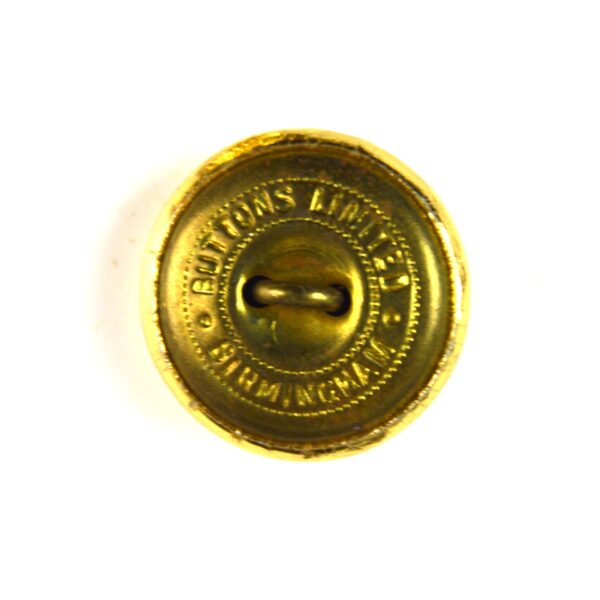 Royal Tank Regiment (RTR) Anodised Button, King's Crown, 25mm - Image 2