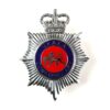 United Kingdom Atomic Energy Authority (UKAEA) Constabulary Enamelled Helmet Plate, Queen’s Crown