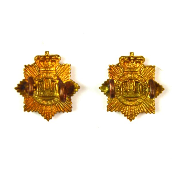 Devonshire Regiment (1899-1902 Pattern) Collar Badge, Pair - Image 2