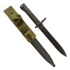 South African S1 Uzi Bayonet in Plastic Scabbard and Frog
