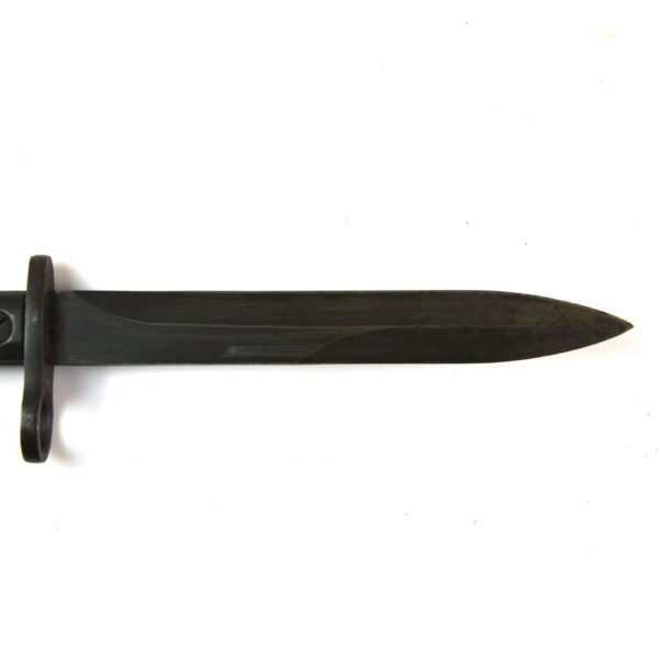 South African S1 Uzi Bayonet in Plastic Scabbard and Frog - Image 7