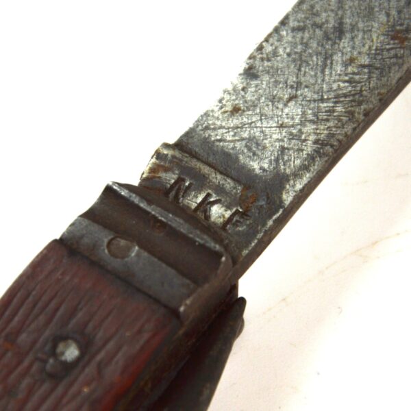 British WWII-Era Jack Knife, Marked "NKF" - Image 4