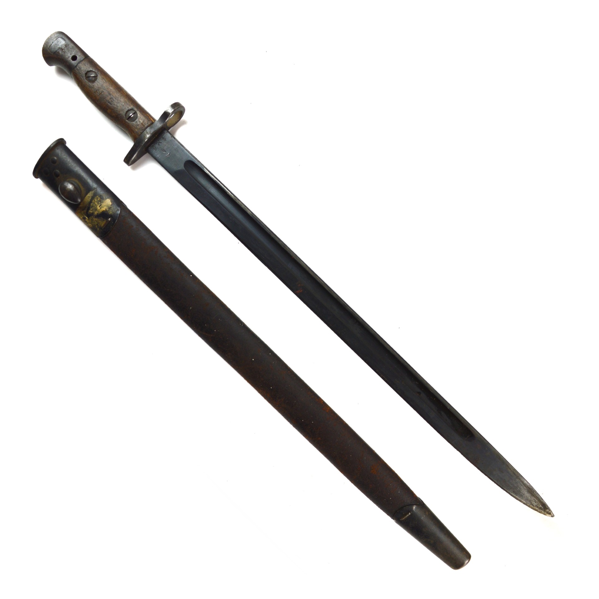 South African Police 1907 Pattern Bayonet, Manufactured by Sanderson, May 1917