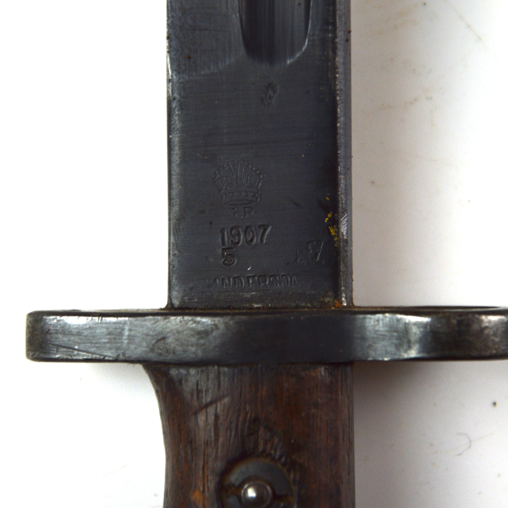 South African Police 1907 Pattern Bayonet, Manufactured by Sanderson, May 1917 - Image 9