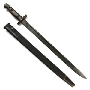 South African Police 1907 Pattern Bayonet, Manufactured by Sanderson, October 1918