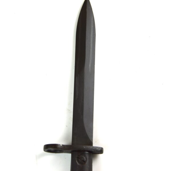South African S1 Uzi Bayonet in Steel Scabbard - Image 7