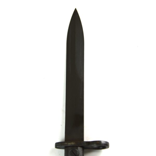 South African S1 Uzi Bayonet in Steel Scabbard - Image 6